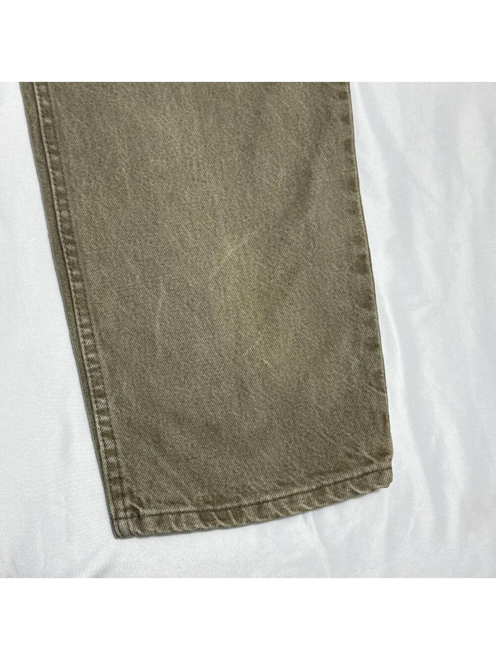 Vintage 1999 Levi’s 550 Relaxed Fit Jeans Made In USA 38 X 30 Red Tab Very Good - Picture 5 of 15
